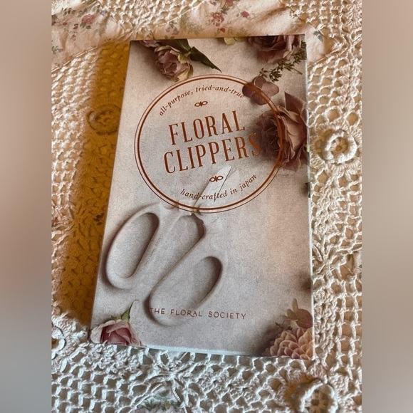 Other - Floral clippers.  NIB. Handcrafted in Japan